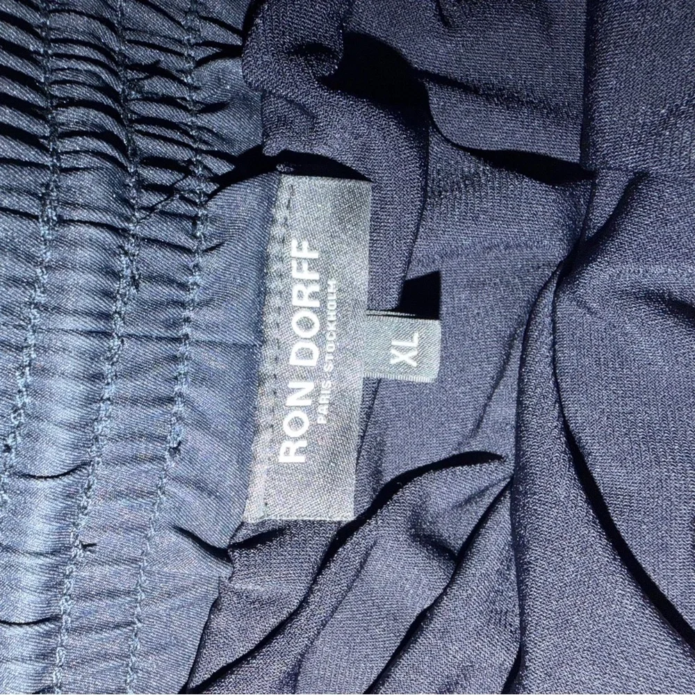 Ron Dorff Black Swim Trunks with Accents on each side - Picture 4 of 5